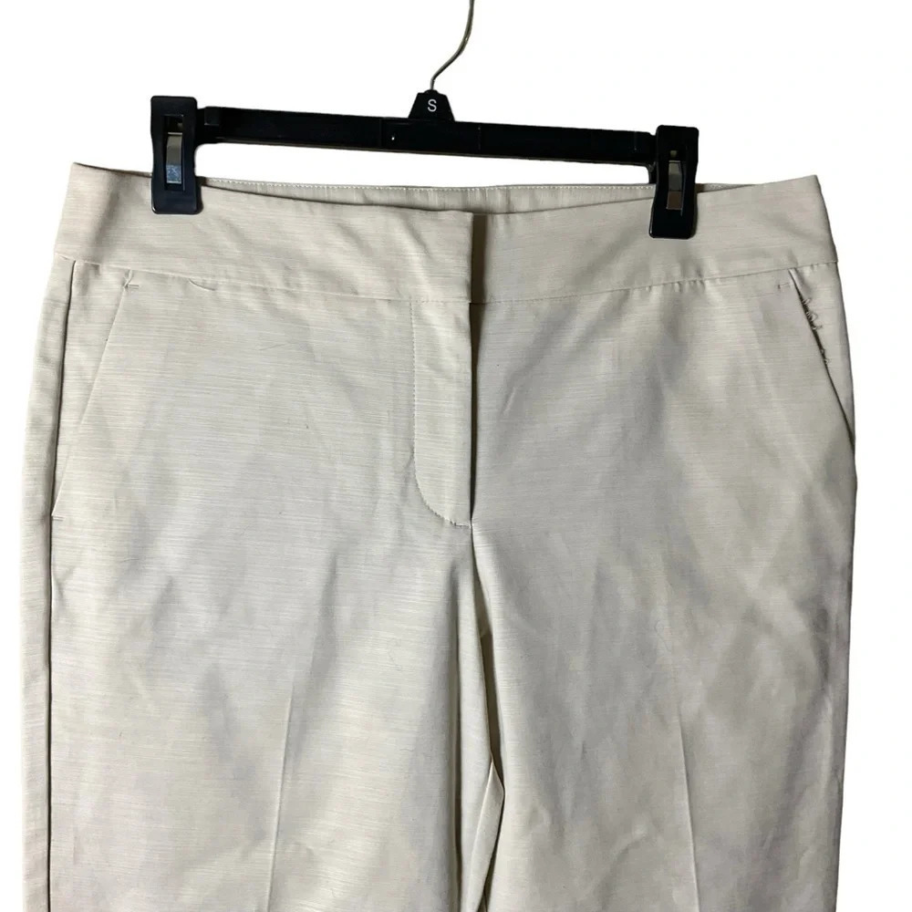Ann Taylor Signature Fit Tan Work Trousers Size 8 - Picture 11 of 15
